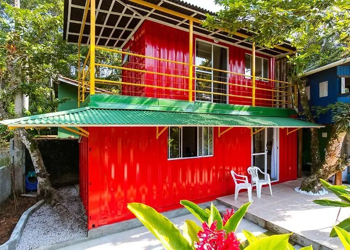 Casa Container Tie-Vermelho